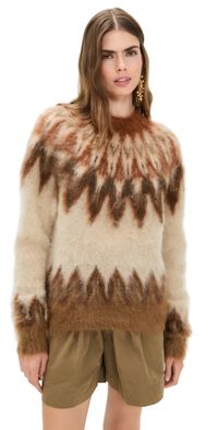 Isabel Marant Étoile Natania Sweater Rust 38