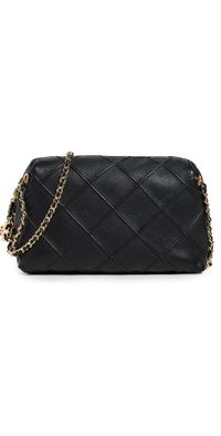 Tory Burch Fleming Soft Crossbody Bag Black One Size