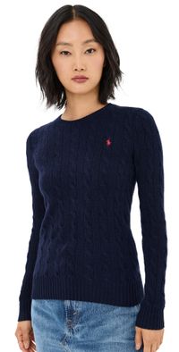 Polo Ralph Lauren Julianna Long Sleeve Pullover Hunter Navy XXL