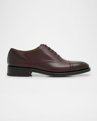 Men's Sadhy-L Cap-Toe Leather Derby Shoes