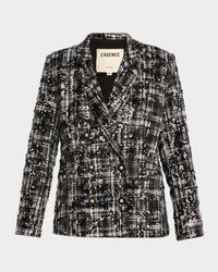 Colin Sequined Tweed Blazer