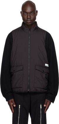 UNDERCOVER Black Paneled Jacket