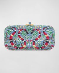 Transformation Snake Crystal Long Slide Minaudiere