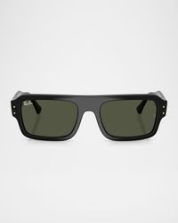 RB4454 Acetate Rectangular Sunglasses