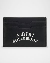 Men's Amiri Hollywood Leather Card Holder