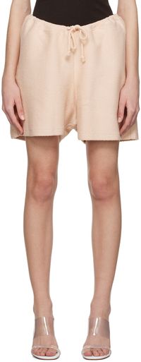 Baserange Pink Loose Shorts