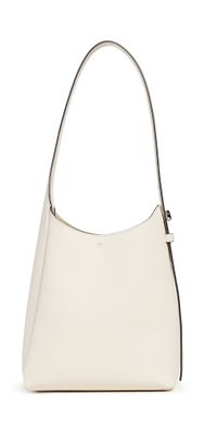 Tory Burch Romy Small Hobo Bag Light Cream One Size