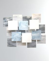 Glacial Glass Wall Sculpture