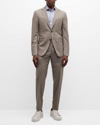 Men's Wool Micro-Step Weave Suit