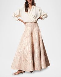 Fallon Crossover 3/4-Sleeve Top