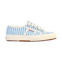 Basket à lacets superga stripes print - Taille 41 - Bleu