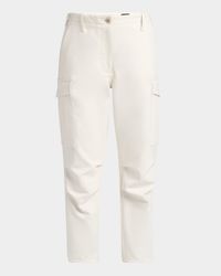Straight-Leg Cargo Trousers