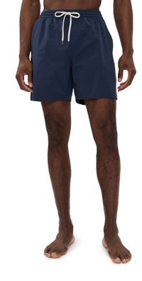 Marine Layer Lined Sport & Swim Short 6 Mood Indigo S