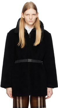 Burberry Manteau Larcon noir