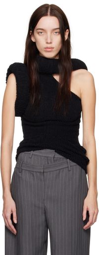 Acne Studios Black Knit Top