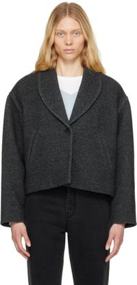 Isabel Marant Etoile Gray Lanna Jacket
