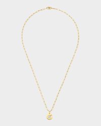 Yellow Gold R10 Menot Diamond Pendant Necklace