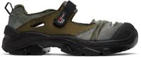Magliano Gray & Khaki U-Power Scandy Sneakers