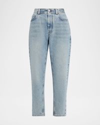 Authentic Denim Relaxed Tapered-Leg Ankle Jeans
