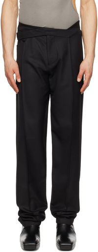 Mainline:RUS/Fr.CA/DE Black Nycola Trousers