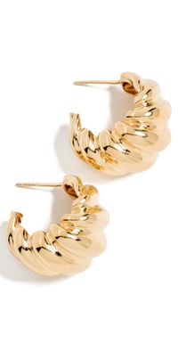 Jennifer Zeuner Jewelry Perla 1 Earring Gold One Size