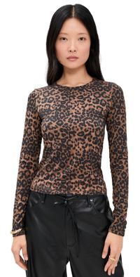 rag & bone Luca Printed Long Sleeve LEP XS
