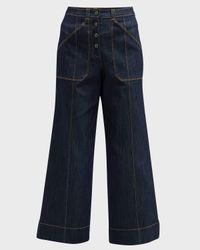 Benji Wide-Leg Denim Pants