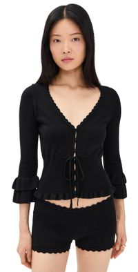 GUIZIO Mathilde Top Black XS