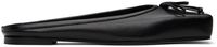 JACQUEMUS Ballerines de style mule noires - Le chouchou