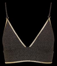 La Nouvelle - Haut de maillot de bain croisé au dos - Taille 4 - Noir