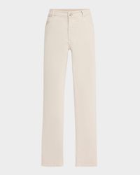 Men's Dyed Denim Five-Pocket Pants