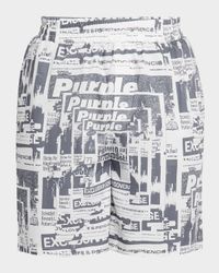 Men's Lyocell Pull-On Shorts