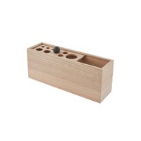 Oyoy Living Design - Porte-crayons en bois - Taille Unique - Beige