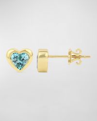 Chubby Heart Stud Earring, Single