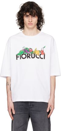 Fiorucci White Graphic T-Shirt