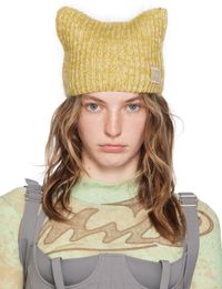 KNWLS Yellow Precious Beanie