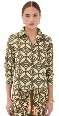 Guadalupe Design Charlotte Shirt Green XS