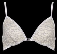 La Nouvelle - Soutien-gorge en dentelle - Taille 4 - Gris