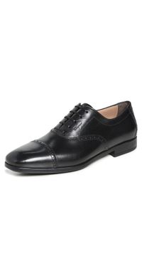 FERRAGAMO Riley Oxford Shoes Nero 10