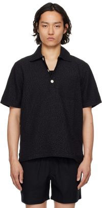 OAS Black Turleo Girona Polo