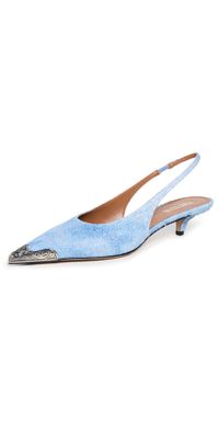 Paris Texas Jessica Western Slingbacks 35mm Jeans 37