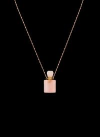 Hipanema - Collier sautoir en laiton et perles - Taille Unique - Rose