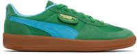 PUMA Green Palermo Vintage Update Sneakers