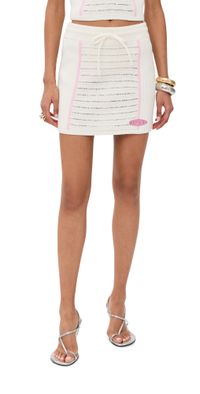 Casablanca Bourgeoise Girl Skirt Cream M