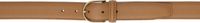 Anderson's Tan Old School Classic Stitch Trimmed Belt