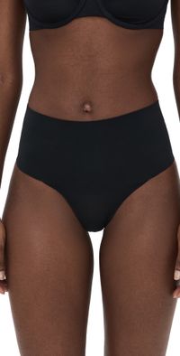 SPANX Tanga Panties Cafe au Lait L