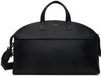 Paul Smith Black Grained Leather Holdall Duffle Bag