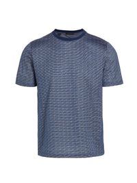 Men's COLLECTION Linear Bar T-Shirt - Navy - Size XXXL
