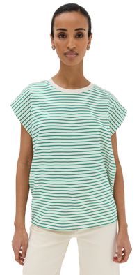 Pistola Trina Muscle Tee Vert Stripe XL