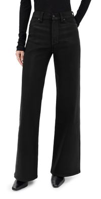 7 For All Mankind Lotta Jeans Coated Black 34